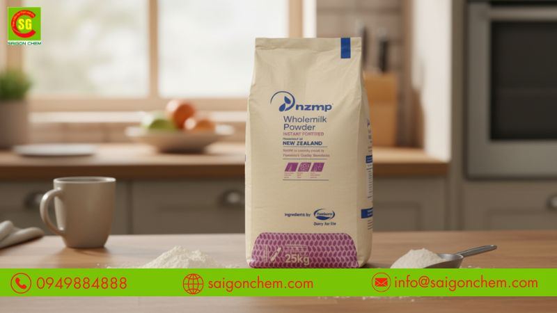 Whole milk powder giữ chất b&eacute;o v&agrave; dinh dưỡng tự nhi&ecirc;n
